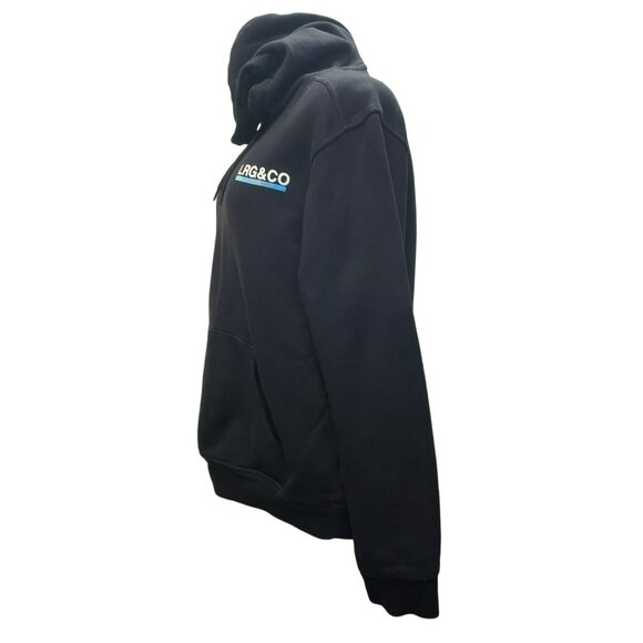 Lifted Research Group Black Giraffe Pullover Hoodie Sweatshirt LRG & Co Mens L - Picture 3 of 12